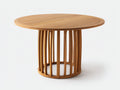 Table de jardin - Teck - 160 x 160 x 75 cm - Bois naturel - Style contemporain
