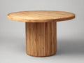 Table de jardin - Teck - 150 x 150 x 75 cm - Bois naturel - Style contemporain