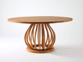 Table de jardin - Bois - 170 x 170 x 75 cm - Bois naturel - Style contemporain